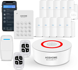 AgsHome Alarm Systems with Multiple Packages Work with Alexa