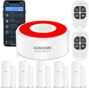 AgsHome Alarm System with Multiple Packages