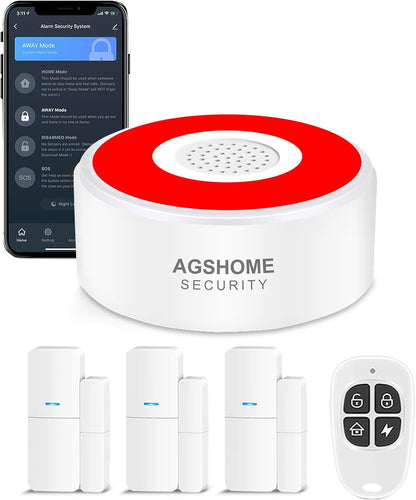 AgsHome Alarm System with Multiple Packages