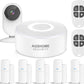 AgsHome Alarme maison sans Fil Intelligent WiFi - Alarme de Porte